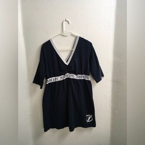 Tampa Bay Lightning shirt dress